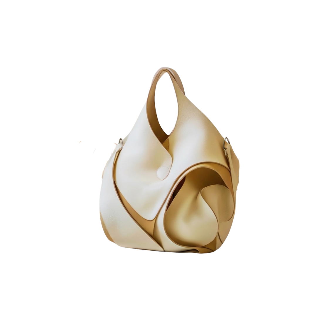 Cream Origami Tote